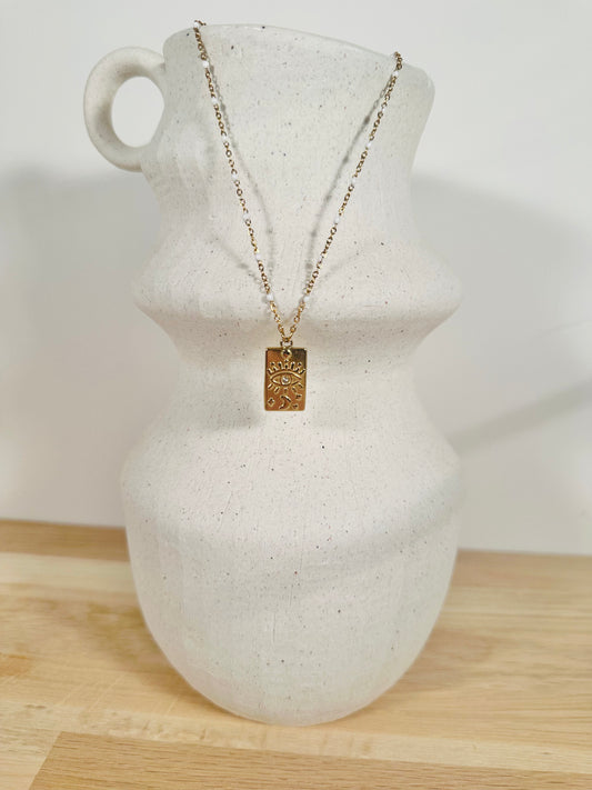 COLLIER CHARMS avec chaine Janvier
