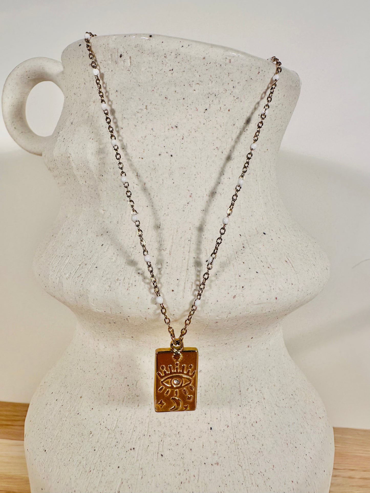 COLLIER CHARMS avec chaine Janvier