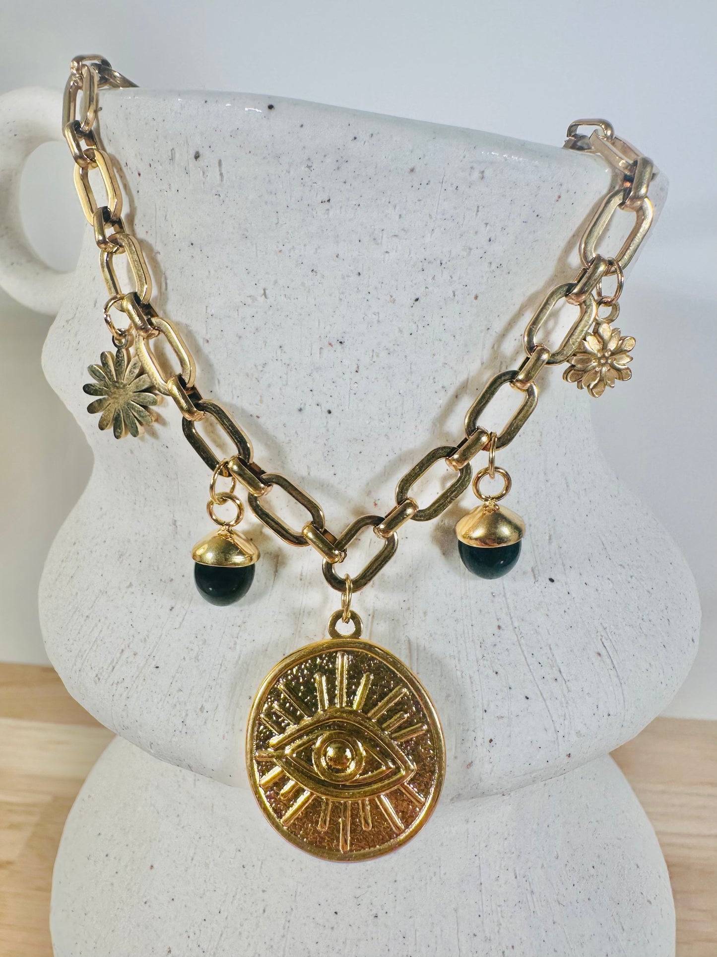 COLLIER CHARMS avec chaine Balance