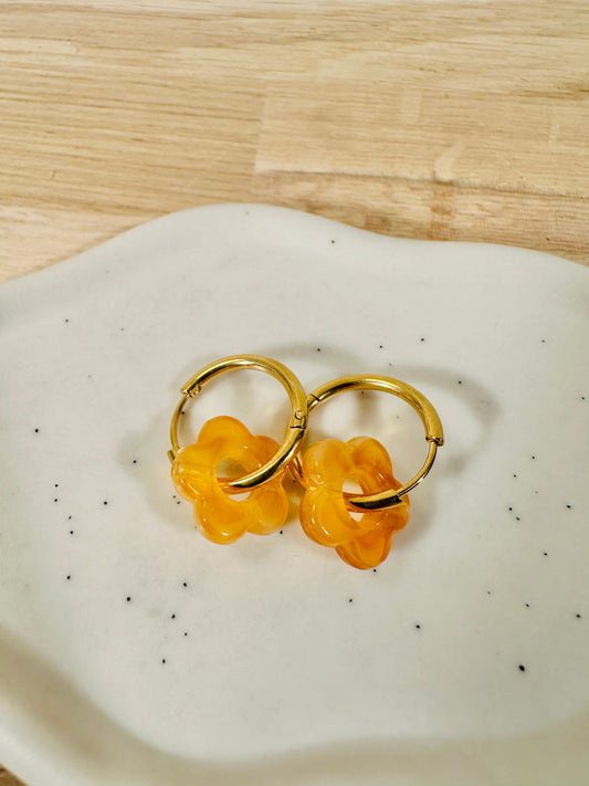 Boucles d'Oreilles Jacinthes