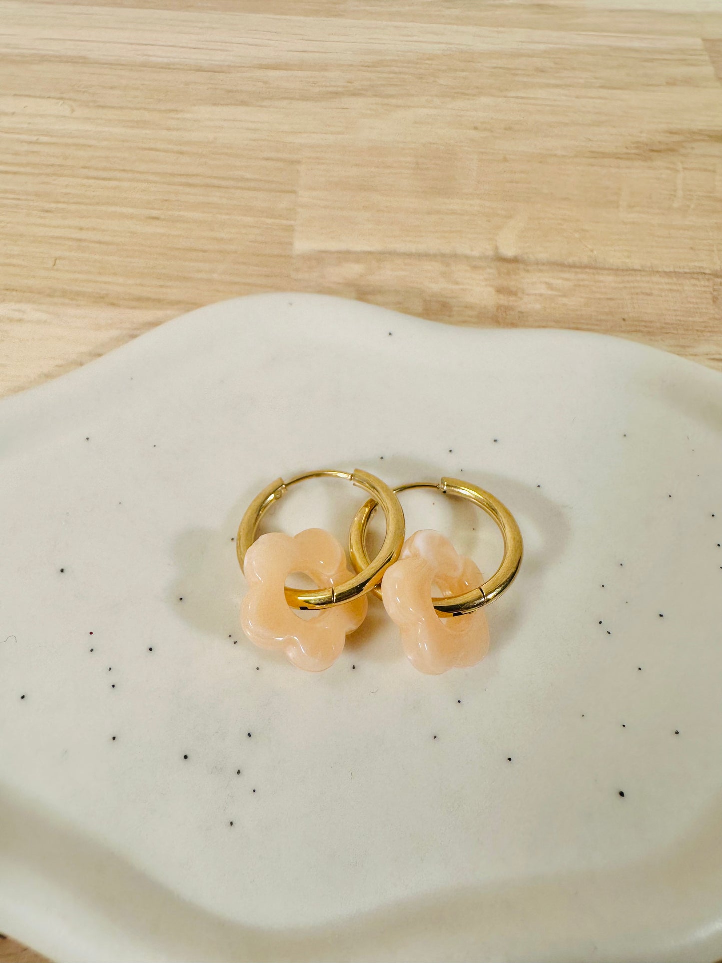 Boucles d'Oreilles Ivoire
