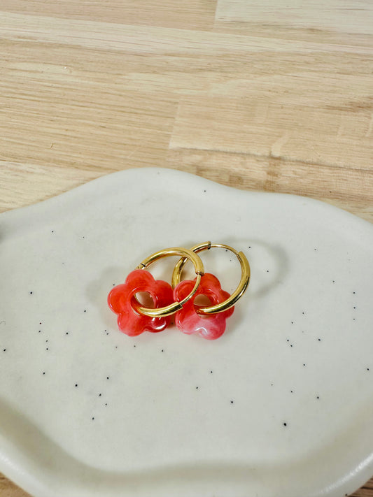 Boucles d'Oreilles Amaryllis