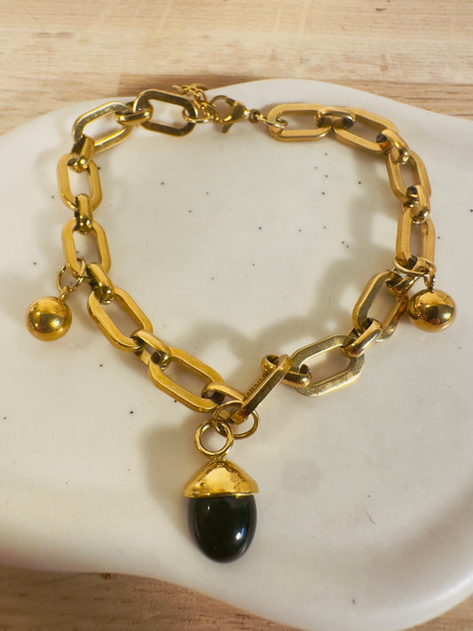 BRACELET CHARMS avec chaine Balance
