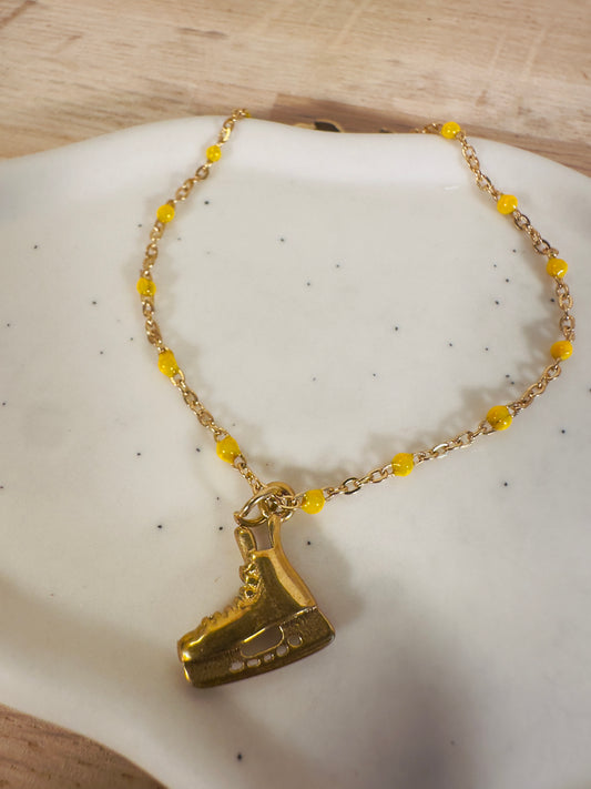 BRACELET CHARMS avec chaine Aout