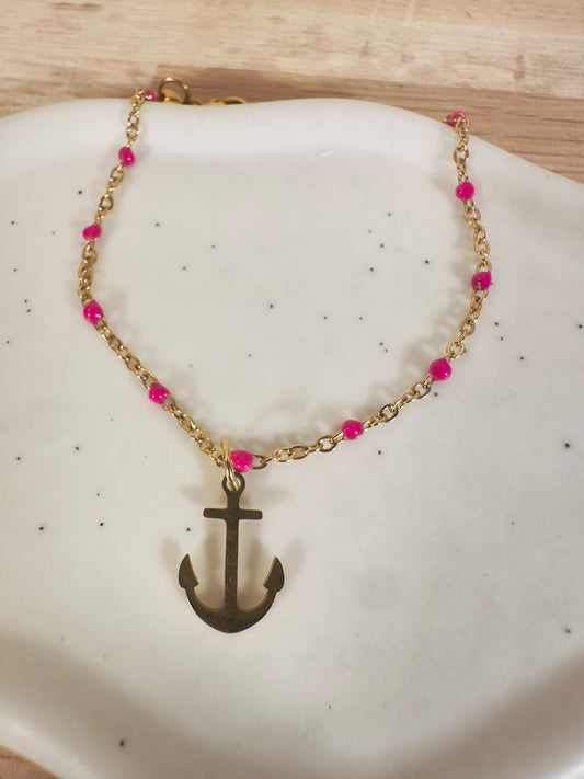 BRACELET CHARMS avec chaine Avril